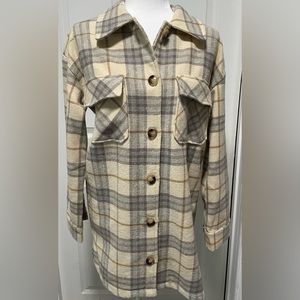 Hem & Thread Button Down Shacket